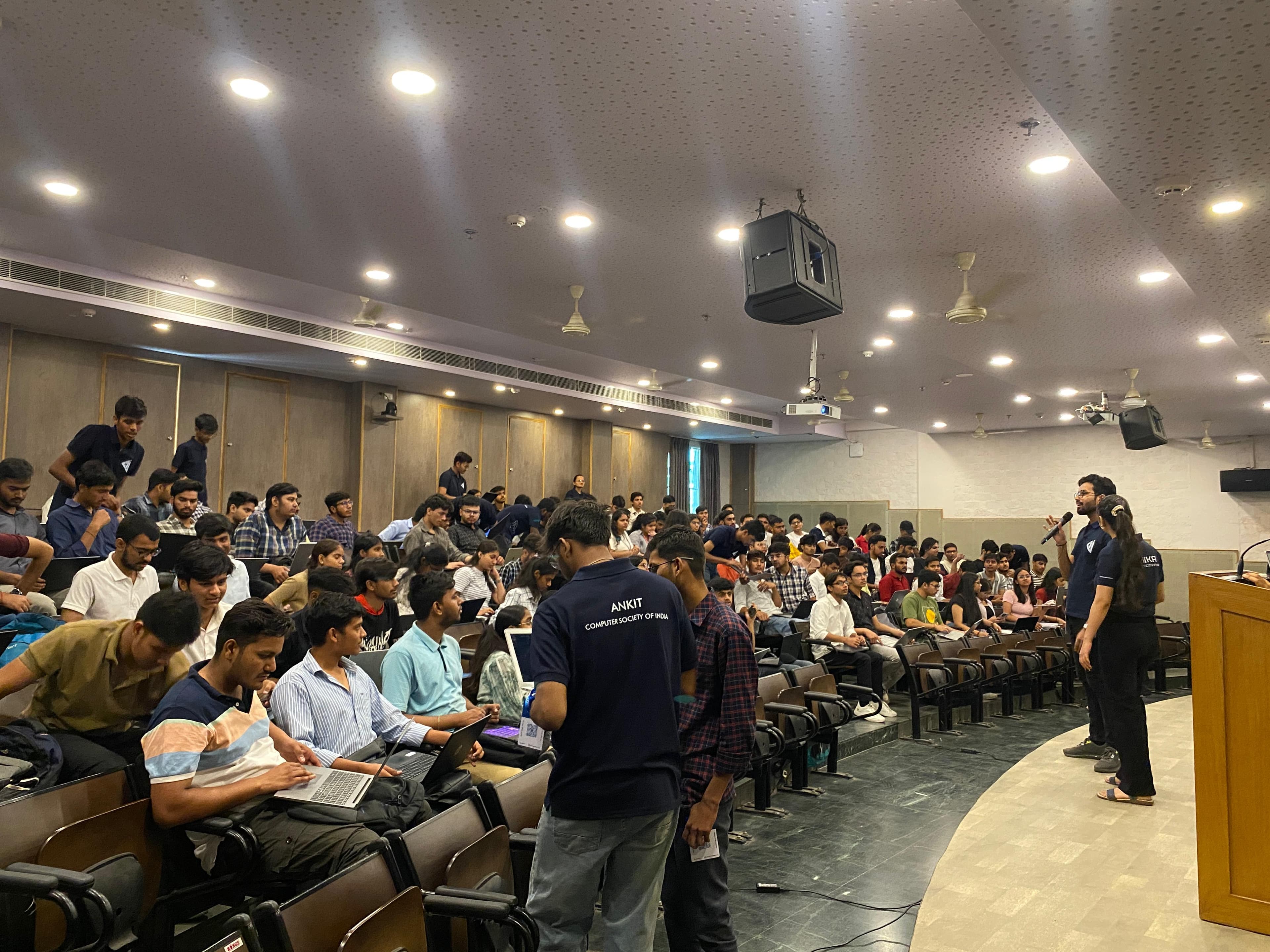 Seminar Hall Full Setup